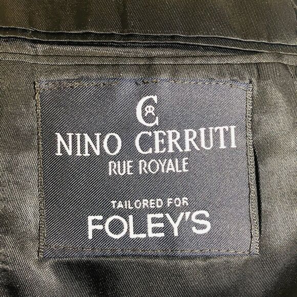 Nino Cerruti Plaid Button Suit Blazer Size 50 - Picture 10 of 14